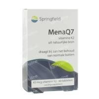 springfield menaq7 45mcg vit k2 60 tablets