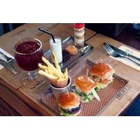 Sparkling Burger Afternoon Tea for Two at BRGR.CO Kings Road London