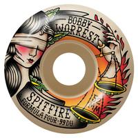 spitfire formula four worrest blind radial 99d skateboard wheels 52mm