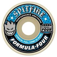 spitfire formula four conical 99a skateboard wheels 54mm pack of 4