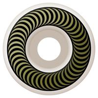 Spitfire Classic Skateboard Wheels - White/Brown 50mm (Pack of 4)