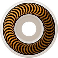 Spitfire Classic Skateboard Wheels - White/Yellow 55mm (Pack of 4)