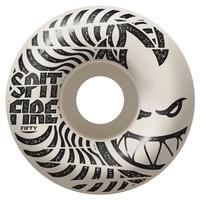 Spitfire Low Downs Skateboard Wheels - White (Pack of 4)