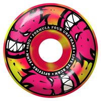 Spitfire Formula Four Afterburners Classics 99D Skateboard Wheels - Pink/Yellow Swirl 53mm