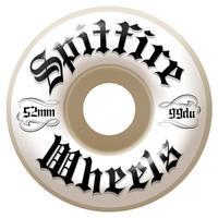 Spitfire Por Vida Skateboard Wheels - White