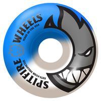 spitfire bighead split swirls skateboard wheels bluewhite 54mm