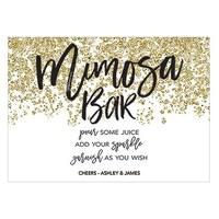 Sparkle Large Card Table Sign