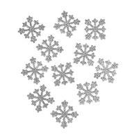 Sparkle Snowflakes in Silver