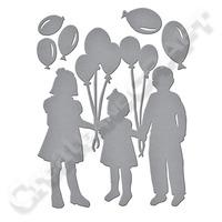 Spellbinders Sharyn Sowell - Joyous Celebrations Balloon Kids Die Set 405030