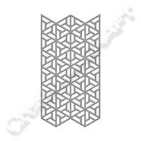 spellbinders geo dies trapezoid motif 383365