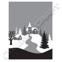 Spellbinders 3D Stamps - Winter Village 373915