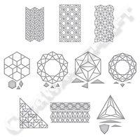 spellbinders ultimate geo dies collection 386090