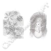 spellbinders 3d stamps whimsical snowman cold spell 373900