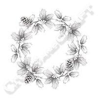 spellbinders 3d stamps wreath 373906