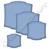 Spellbinders Sapphire Scalloped Label 1 Plus Die Set 388746