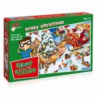 Spot The Sillies - Crazy Christmas, 100pc Jigsaw Puzzle