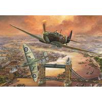 Spitfire over London 1000 Piece Jigsaw Puzzle