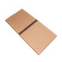 Spiral Bound Gold Polka Dot Scrapbook 12 x 12 Inches