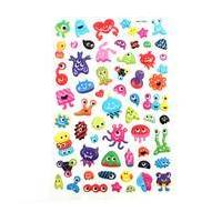 Space Puffy Stickers