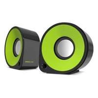 Speedlink Ellipz Usb Stereo Speakers Black/green (sl-810000-bkgn)