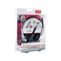 speedlink kalliope vx usb stereo headset blacksilver sl 8775 bksv