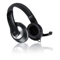 Speedlink Thebe Cs Stereo Pc Headset With Microphone Black/silver (sl-8727-bk-01)