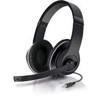 speedlink aux stereo headset blacksilver sl 8755 bksv