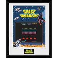 space invaders game poster