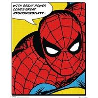 Spider-man (quote) - Mini Poster - 40cm x 50cm