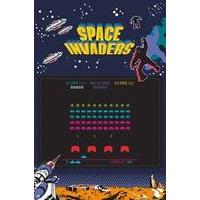 Space Invaders Game Poster