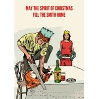 Spirit of Christmas | Personalised Christmas Card