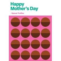 spiced truffles mothers day card