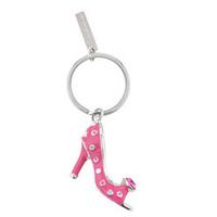 Spotty peep toe shoe keyring