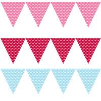 Spotty Paper Party Flag Bunting