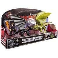 spin master dreamworks dragons toothless vs armored
