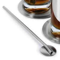 spoon straws stainless steel case of 240