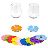Spring Flower Glass Markers (Pack of 20)