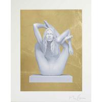 sphinx gold leaf by marc quinn