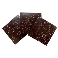 Speckled, dark chocolate panels - Box of 27