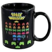 space invaders colour changing mug