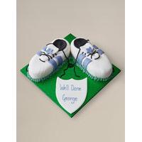 Sports Boots Cake - Blue