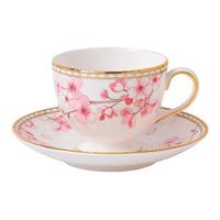 Spring Blossom Teacup & Saucer Leigh, Gift Boxed