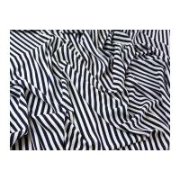 Spanish Stripy Stretch Crepe Dress Fabric