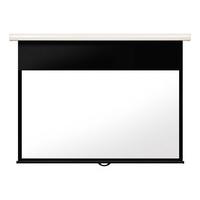 spitfire manual pull down projection screen 77quot