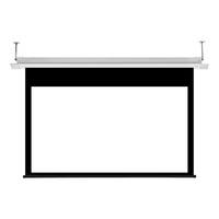 Spitfire In-Ceiling Electric Home Cinema Projection Screen 120"