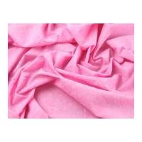 Spotty Hand Printed Bubble Batik Cotton Dress Fabric Candy Pink