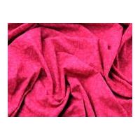 Spotty Hand Printed Bubble Batik Cotton Dress Fabric Cerise Pink