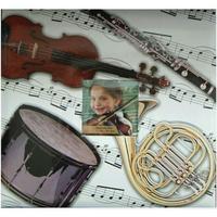 Sport & Hobby Postbound Album 12X12-Musical Instruments 262441