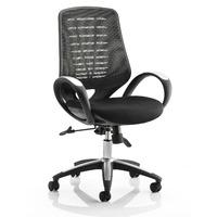 sprint airmesh seat office chair silver