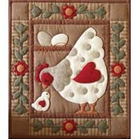 Spotty Hen Quilt Kit-13X15 230194